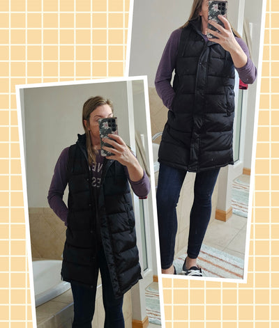 Long Puffer Vest